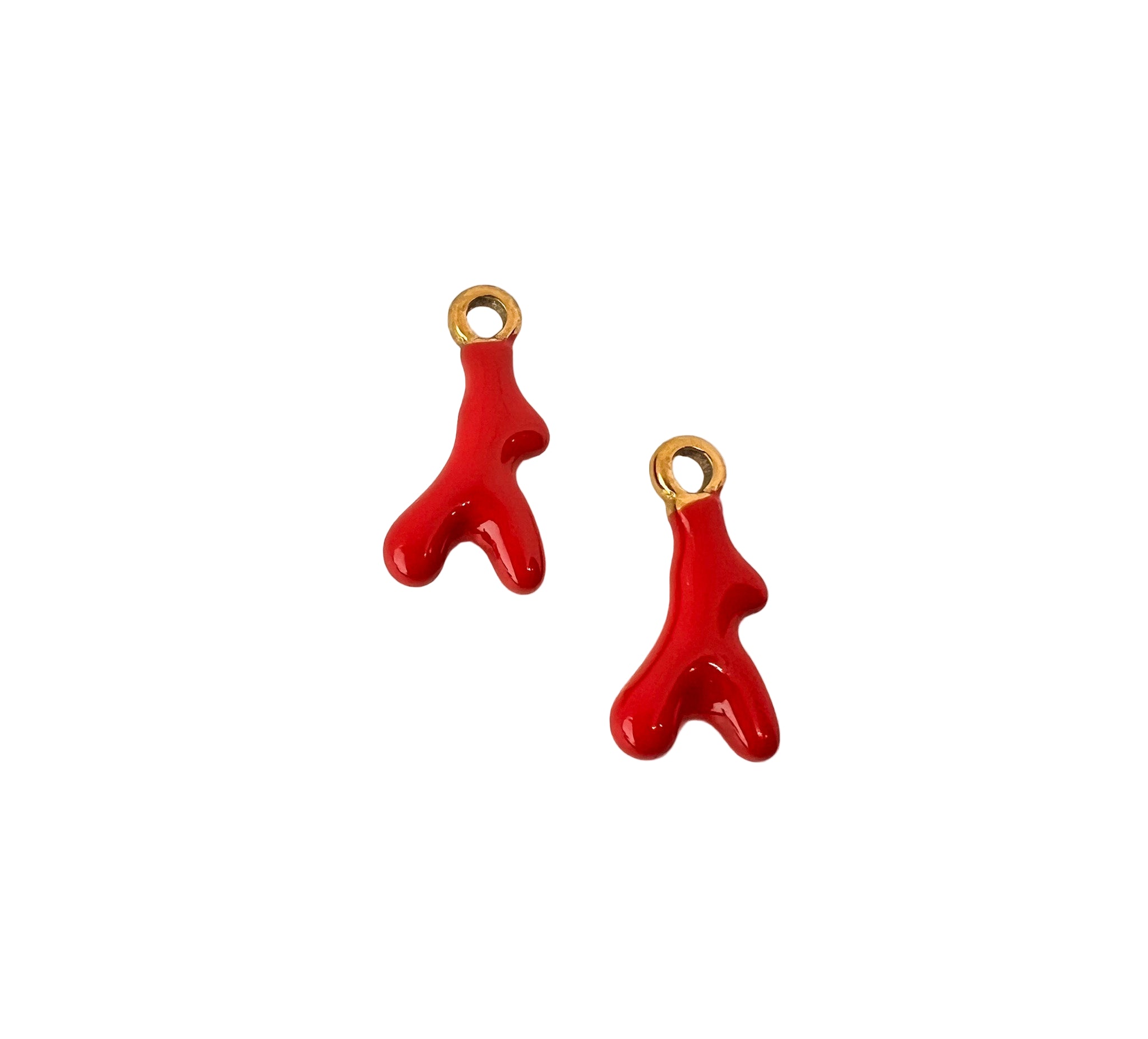 Red Coral Charm