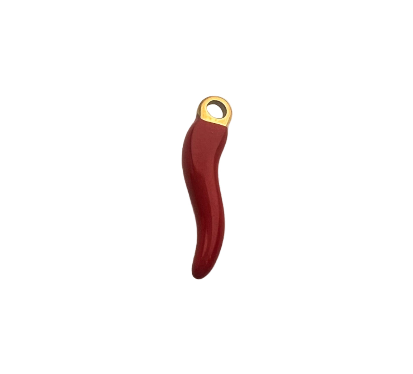 Red Chilli Charm - Gold / Silver