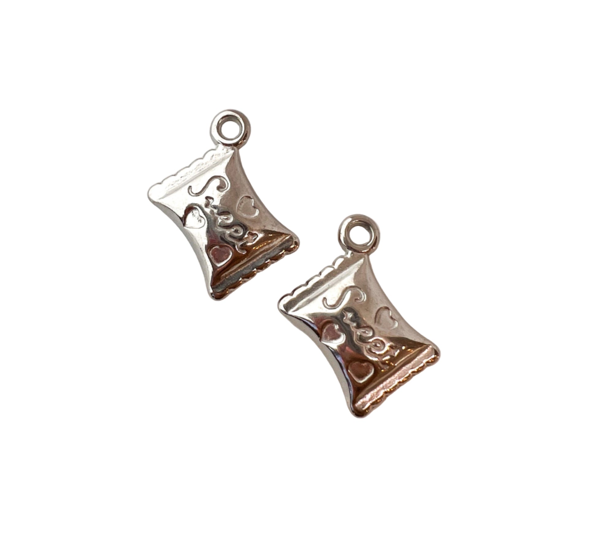 Silver Sweet Candy Charm