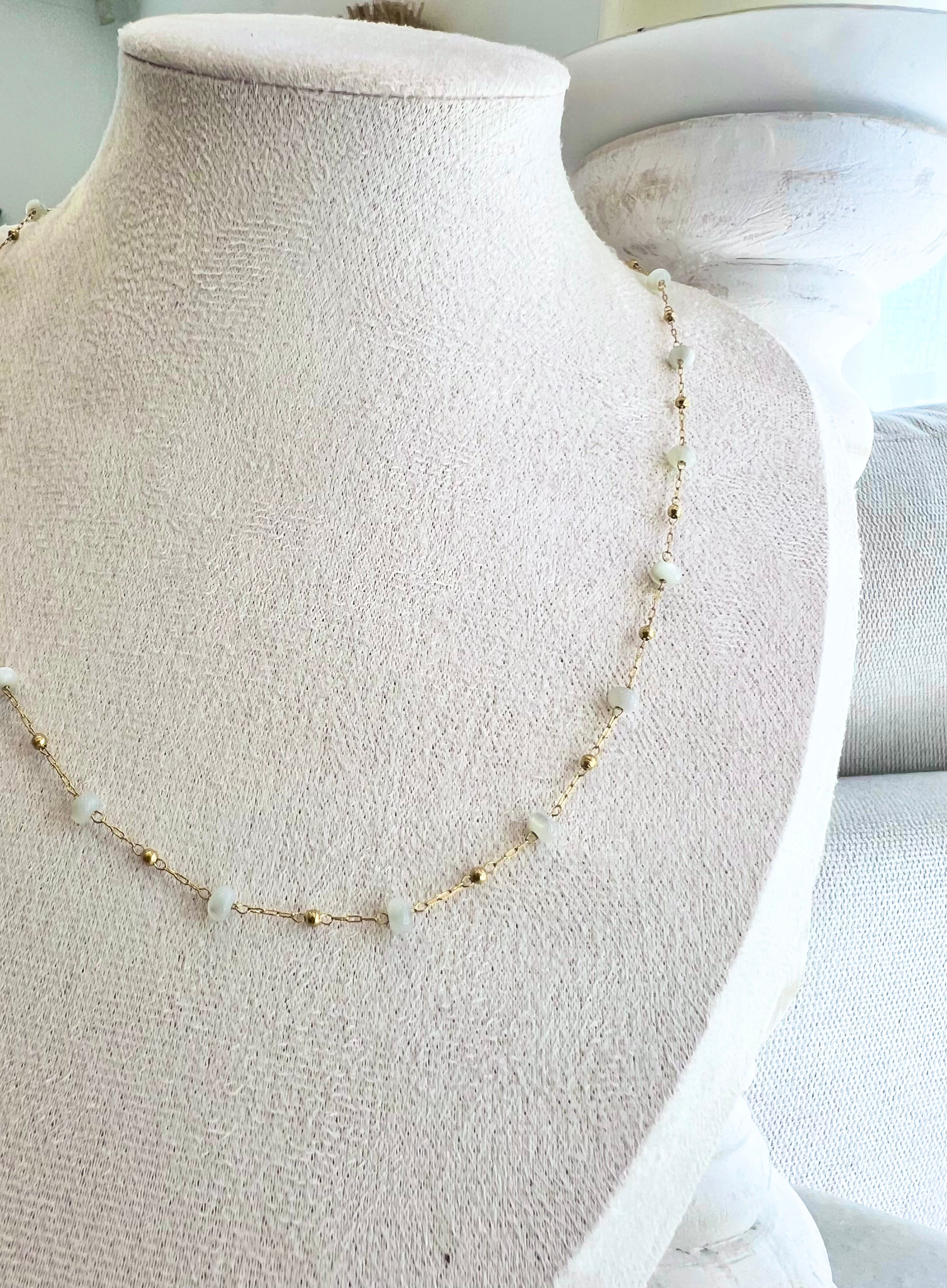Moon Pearl Chain