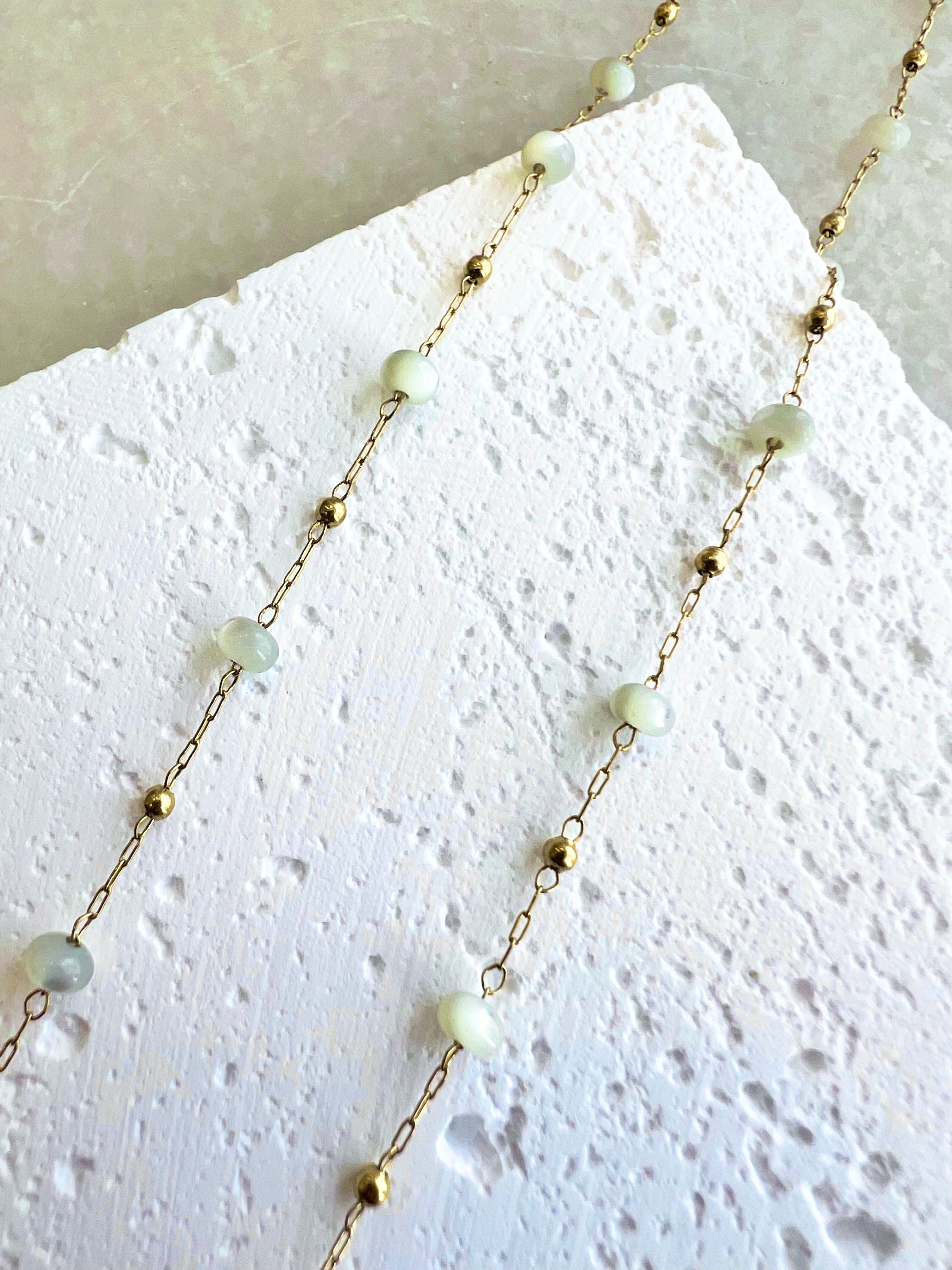 Moon Pearl Chain